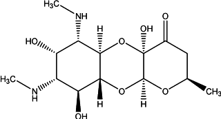 Спектиномицин (в форме сульфата или гидрохлорида) с гарантией